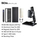 Precision Portable Drill Press Kit with Rechargeable Mini Electric Drill - Perfect for Various Materials