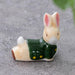 Charming Japanese Ceramic Rabbit Chopstick Rest and Home Accent Decor