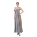 Elegant Off-Shoulder Pleated Gowns for Bridesmaids and Formal Events