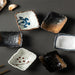 Japanese Artisan Ceramic Snack Plate Set - Exquisite Tableware for Gourmet Pleasures