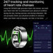 Titanium Smart Health Tracking Ring with Waterproof Capabilities