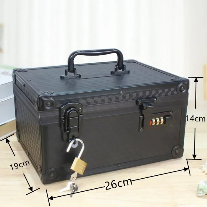 Savings Security Vault - Combination Lock Storage Box for All Ages