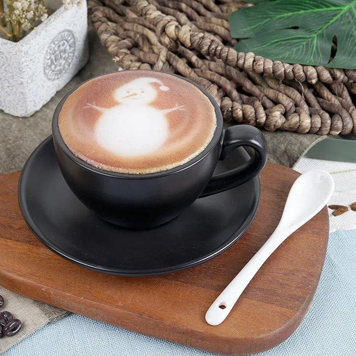 Realistic Decorative Cappuccino Cup for Elegant Home and Event Displays