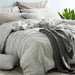 Luxurious French Linen Bedding Set - Enzyme Washed Four-Piece Collection