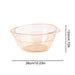 Ergonomic Transparent Rice Washing Strainer with Fine Drain Holes