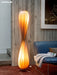 Wabi Sabi Inspired Wooden Floor Lamp: Elegant Lighting Fixture for a Cozy Home