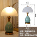 Elegant Fusion Bedside Lamp 2024: Retro Ceramic Lighting with European and Chinese Influence