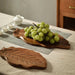 Stylish Acacia Wood Serving Tray for Tea and Culinary Delights