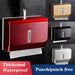 Elegant Wall-Mounted Paper Towel Dispenser for Kitchen and Bathroom - Durable ABS with Hassle-Free Installation