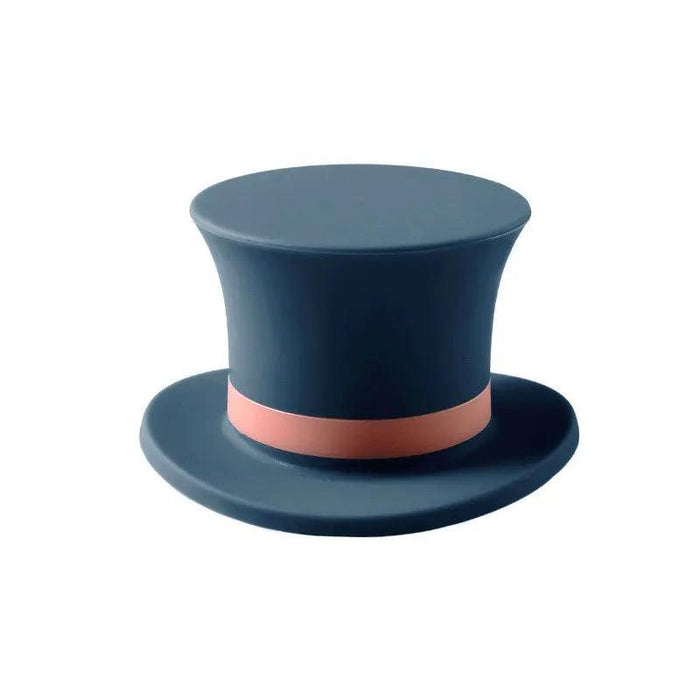 Whimsical Top Hat Silicone Champagne Bottle Stopper