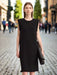 Summer Women's Chic Minimalist Sleeveless Knit Dress