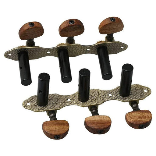 Premium 2-Pack Classical Guitar Tuning Machine Heads with Durable Aluminum Alloy Pegs