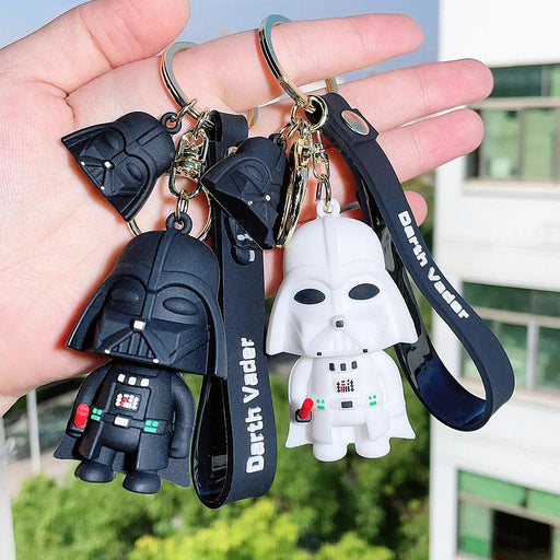 Darth Vader Anime Galactic Keychain - Stylish Accessory for Star Wars Lovers and Kids