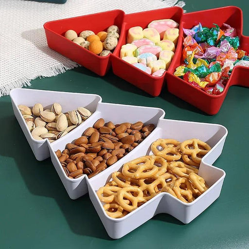 Cheerful Holiday Tree Snack Bowl - Ideal Treat Holder for Festive Celebrations