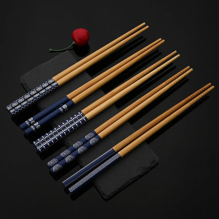 Eco-Conscious Bamboo Chopsticks Set for Authentic Asian Cuisine