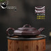 Elegant Yixing Purple Clay Bamboo-Inspired Kung Fu Tea Set - 120ml Teapot