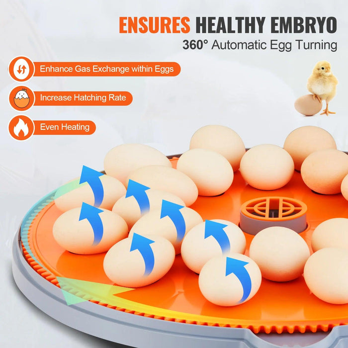 Smart Egg Incubator with Superior Temperature and Humidity Regulation