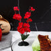 Elegant Floral Seafood Sushi Serving Tray - Enhance Your Dining Experience