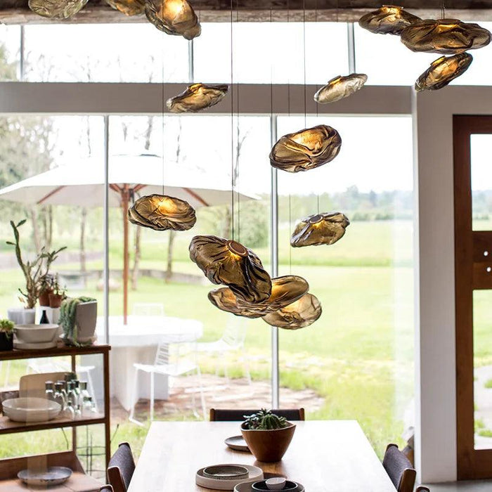 Sophisticated Smoky Grey Cloud Glass Pendant Lamp - Modern Hanging Light for Chic Home Interiors