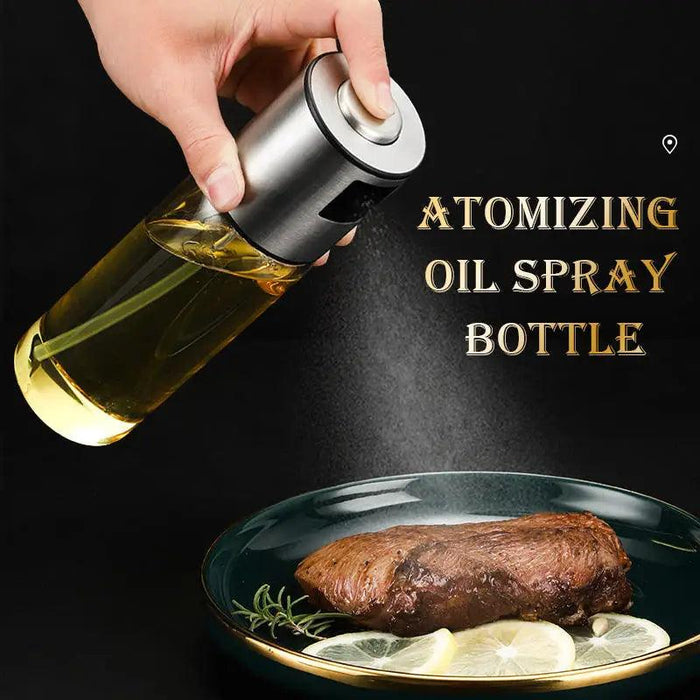 Chic Stainless Steel Olive Oil Mist Sprayer for Health-Conscious Cooking