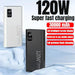 Ultimate 120W Quick Charge Power Bank - High Capacity Mobile Device Charger