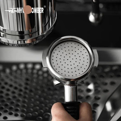 Dual-Layer Stainless Steel Espresso Puck Screen - Enhanced Coffee Extraction - Fits 51/53/58.5mm Portafilters