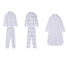 Cozy Plaid Family Matching Romper Set for Kids – Comfortable Cotton Sleepwear