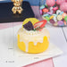 Realistic Faux Fruit Cake Model for Home Decor and Photography - 1PC FCYY-MIX2