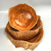 Artisan Crafted Natural Wood Bowl for Salads and Desserts - Distinctive Fruit Serving Tray for Home and Gifting