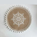 Stylish Non-Slip Jute Round Placemats for Elegant Dining & Entertaining