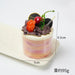 Charming Realistic Faux Cupcake Decoration - 8.5cm PVC Dessert Display