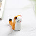 Whimsical Cat-Inspired Ceramic Chopstick Holder - Delightful Japanese Dining Accessory