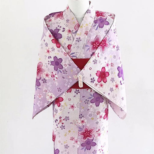 Elegant Japanese Women's Floral Kimono