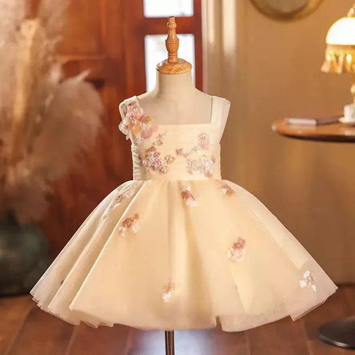 Baby Girls Sleeveless Princess Sequin Evening Dress