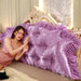 Royal Elegance Luxe Bedside Backrest Cushion with Washable Cover – Ultimate Comfort for a Dreamy Bedroom Escape