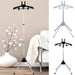 Height-Adjustable Telescopic Clothes Steamer Stand with Collapsible Hanger for Effortless Garment Care