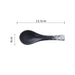 Elegant Japanese Ceramic Soup Spoon - Stylish Utensil for Dining and Culinary Delights