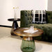 Elegant Retro Italian Glass Coffee Table