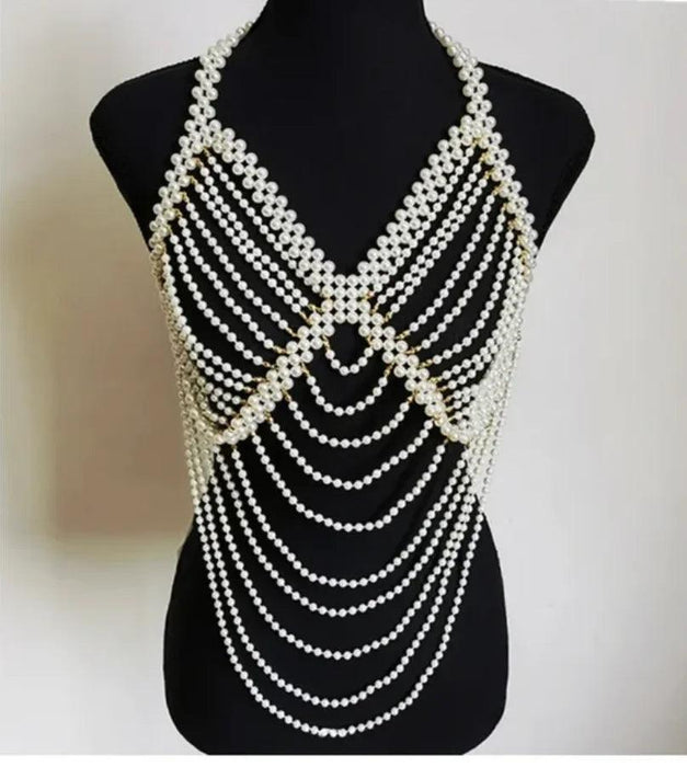 Elegance Redefined: Customizable Body Chain Jewelry Set for Women