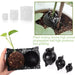 10-Pack High Pressure Rooting Ball Kits for Easy Plant Propagation and Air Layering