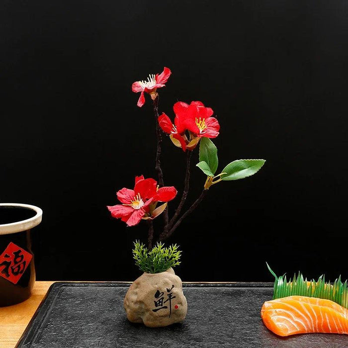 Sophisticated Floral Sushi Platter Set for Elevated Dining Experience