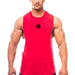 Bodybuilding Muscle Vest for Men - 3D Printed Workout Tank Top with Low Cut Armholes