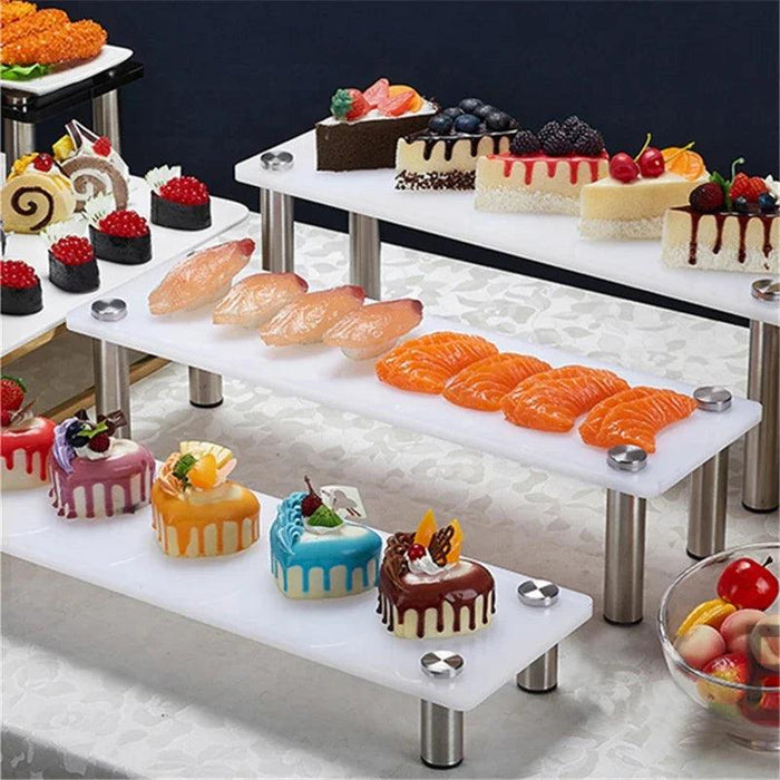 Elegant 3-Tier Acrylic Dessert Display Stand for Celebrations and Gatherings