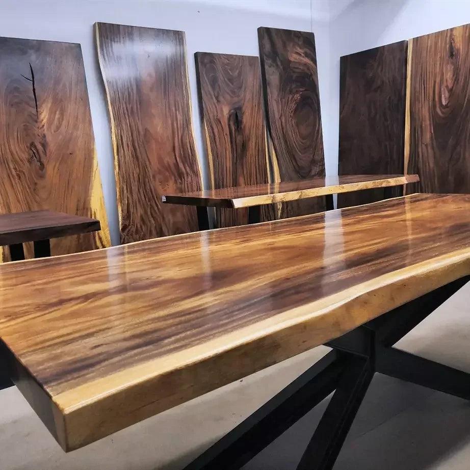 Artisan Crafted Live Edge Dining Tables - Exquisite Designs in Premium Woods