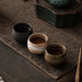 Artisan Japanese Stoneware Tea Cups for Authentic Kung Fu Tea Ceremonies