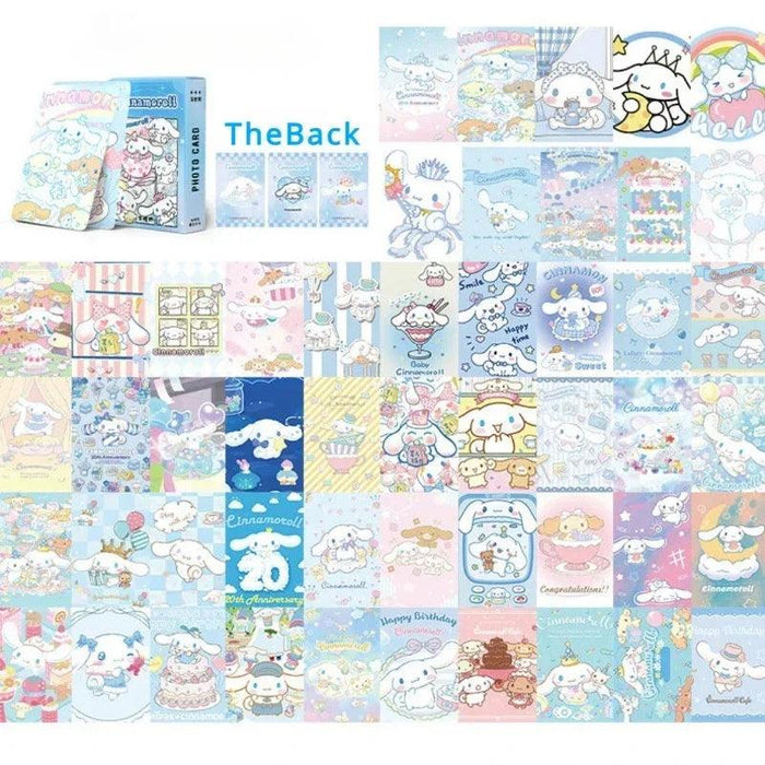 Whimsical Sanrio Characters Laser Photo Card Collection - Dreamy Wonderland Edition