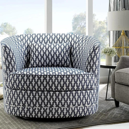 Modern Swivel Barrel Chair Set with Free Decorative Pillow - Your Comfort Haven