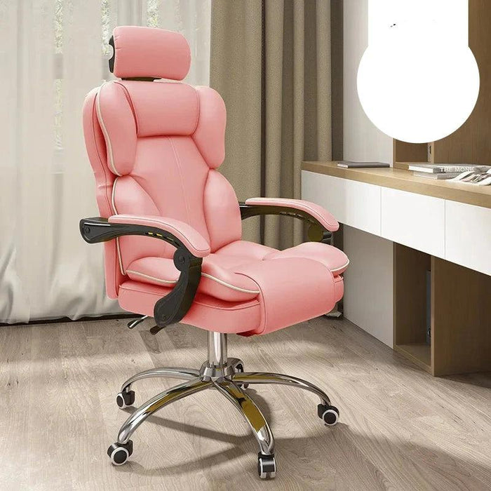 Ultimate Ergonomic Office and Gaming Chair with Adjustable Backrest and Footrest