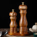 Elegant Acacia Wood Spice Grinders - Enhance Your Kitchen Aesthetics