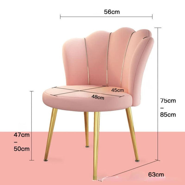 Scandinavian Chic Vanity Chair